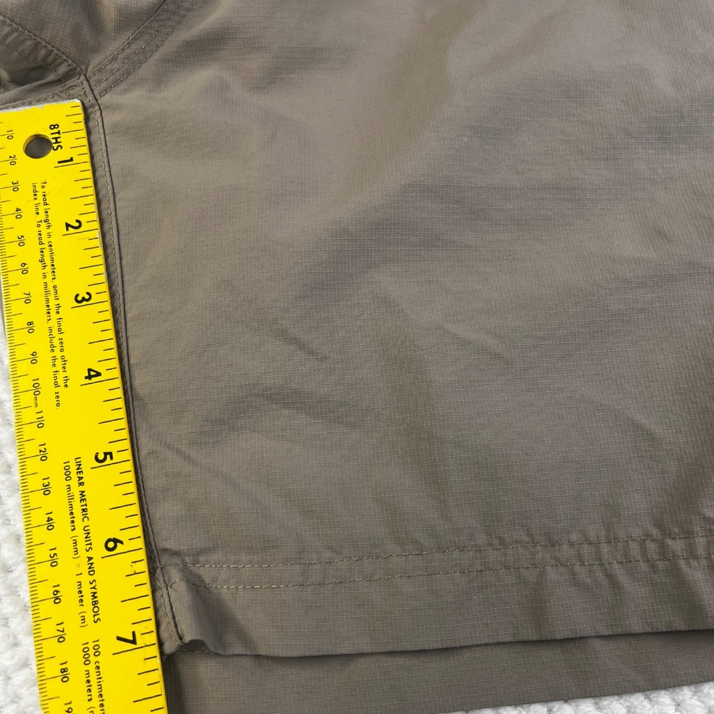 Howler Brothers Horizon Hybrid Shorts Mens 34 Brown Nylon Ripstop Fishing Hiking - Picture 4 of 12
